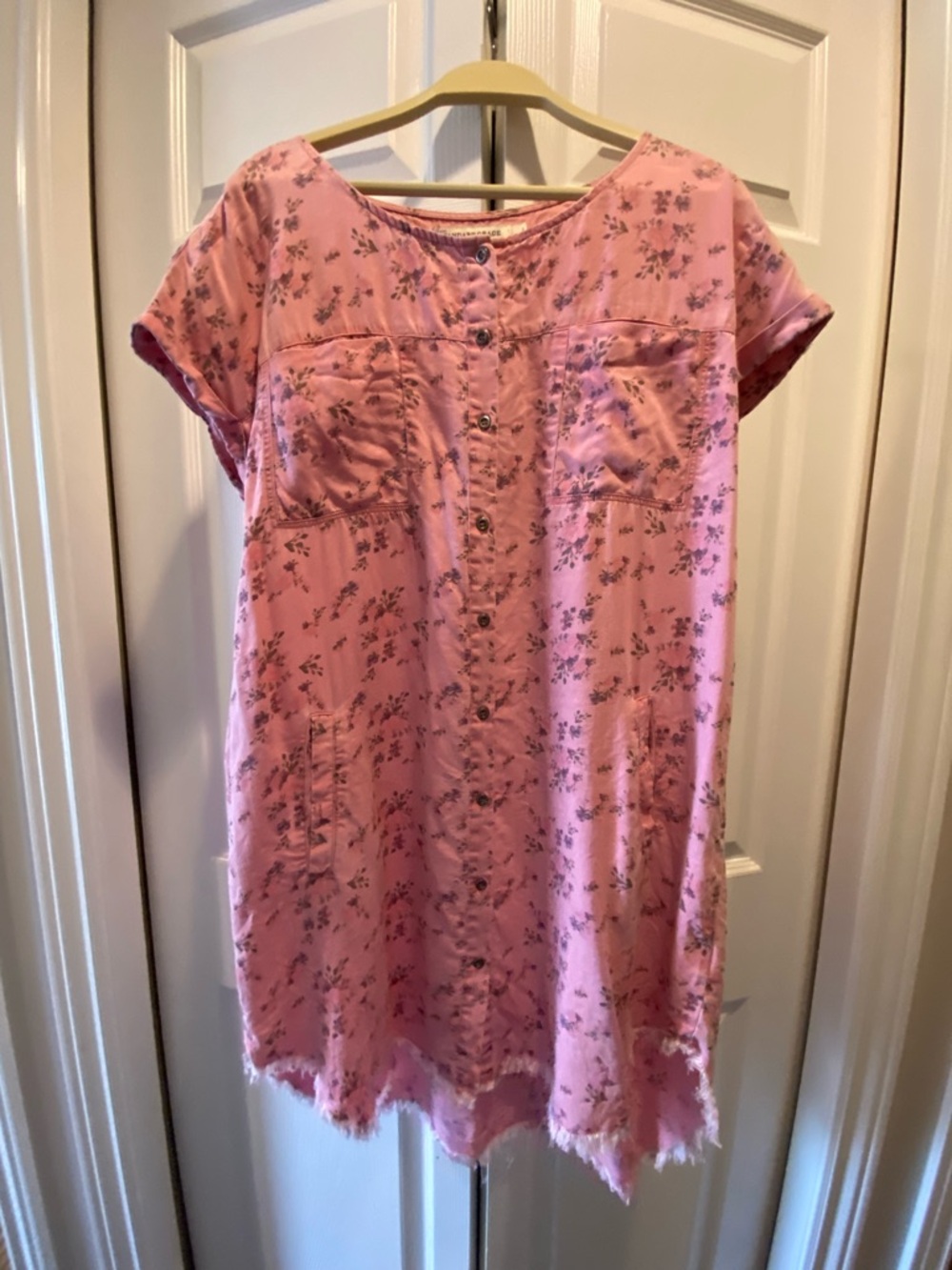 Standard Grace Button-Front Tunic Dress